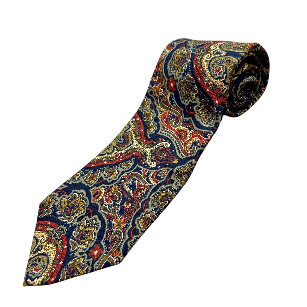 Royal Knight Paisley Necktie Mens One Size Multicolor 58 x 3.5 in